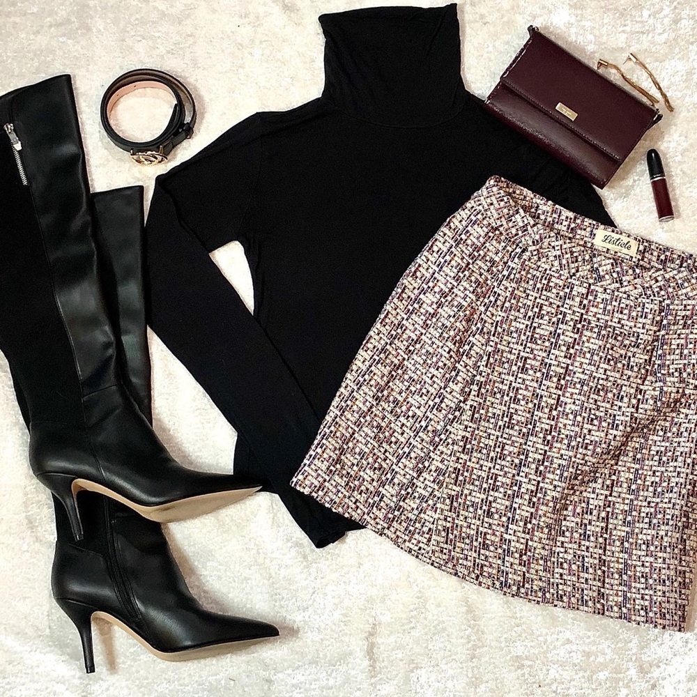 New Tweed Mini Skirt